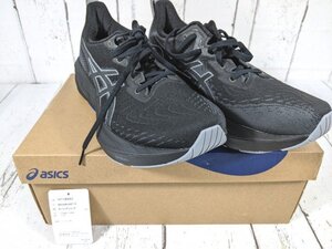 【11yt290】ランニングシューズ asics アシックス 1011B693 NOVABLAST 4 ノヴァブラスト4 ブラック サイズ27.5㎝ 美品◆i05