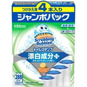 スクラビングバブルトイレスタンプ漂白ホワイティーシトラス替え4P × 6点