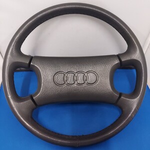 ★Audi/アウディ☆ヴィンテージ ステアリング ハンドル ホーン☆車 部品 パーツ☆旧車☆インテリア/コレクション★