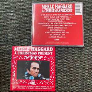 Merle Haggard CD A Christmas Present マールハガード