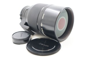 【全額返金保証】【最速発送】Canon NEW FD REFLEX 500mm F8