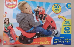 【難あり】トイザらス ブルーイン アクションいっぱい! ストリートレーサー bruin 車 乗用玩具 運転 おもちゃ