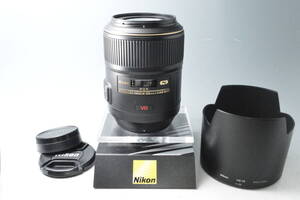 #a2044【美品】 Nikon ニコン AF-S VR Micro-Nikkor 105mm F2.8G IF-ED