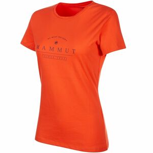 ♪1017-00980 超人気 有名ブランド Mammut ザイル Tシャツ マムート Seile T-Shirt クライミング ボルダリング アウトドア 登山 女性 S 橙