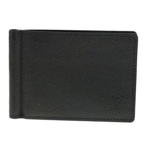 LOUIS VUITTON ルイヴィトン 財布 二つ折り財布(小銭入無) M62978 Black タイガレザー ポルトフォイユ・パンス