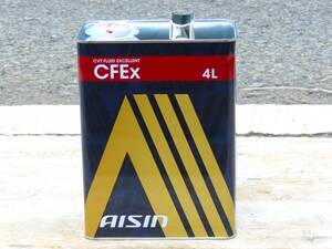 本州送料無料！ アイシン AISIN CVT FLUID EXCELLENT CFEX Synthetic Oil CVTオイル 金属ベルトタイプCVT 用 / 4L 缶 缶凹み有り! / NO9