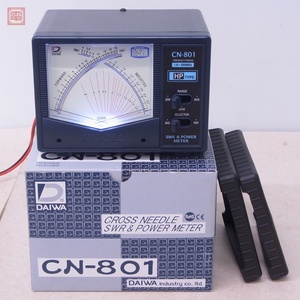 ダイワ CN-801HP TYPE SWR計 1.8Hz〜200MHz 2kW/200W/20W クロスメーター 元箱付 DAIWA【20