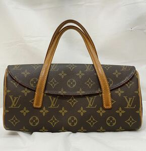 【美品】ルイヴィトン ハンドバッグ ソナチネ M51902 モノグラム LOUIS VUITTON レディース ミニバッグ ブラウン MT-135