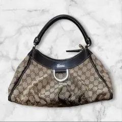 ❥美品❥　使用頻度少！　Gucci ハンドバッグ キャンバスとレザー