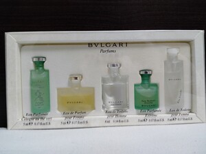 【ほぼ未使用廃番有り】BVLGARI ブルガリ 香水 5種セット 小瓶 プールオム