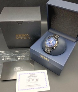 [A]時計★[WH-12810]★(サ80)SEIKO(セイコー)★SBXC115（5X53-0BT0）★ASTRON大谷翔平モデル 展示未使用品★稼働品★