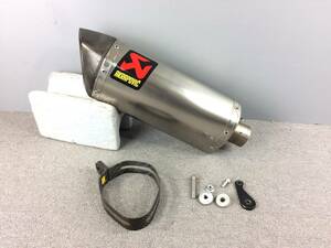 管理番号03239　AKRAPOVIC　アクラポビッチ　スリップオン　マフラー　YZF-R6　06-09　検索用　17-21