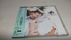 G1922　『CD』　SUPREME / 松田聖子 箱帯　32DH440 音声確認済 