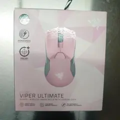 Razer Viper Ultimate Quartz Pink マウス ピンク