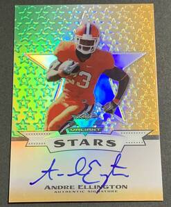 2013 Leaf Valiant Stars Andre Ellington Auto S-AE1 NFL サイン