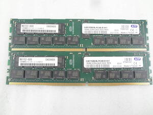 ★ATP　DDR4-2400 16GB×2枚　計32GB サーバー用メモリ★　動作品　