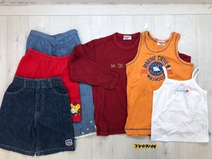 mikihouse ミキハウス キッズ 男女・サイズ・アイテムミックス 6点セット まとめ売り 110・120・140 紺赤黄色白