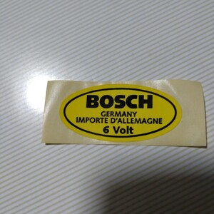 空冷ＶＷ　ＶＩＮＴＡＧＥ ６Vコイル用　他　BOSCHステッカー