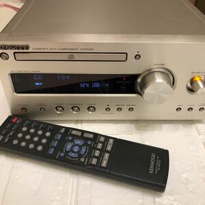 【送料無料】KENWOOD R-K711 CDレシーバーアンプ リモコン付