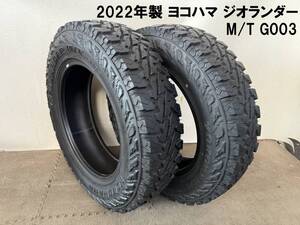 2022年製★175/80R16 91S ヨコハマ GEOLANDAR M/T G003 2本SET 送料無料！！ ジムニーシエラ等 千葉県 