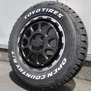 14インチ 165/80R14 トーヨー オープンカントリー RT ホワイトレター タイヤ ホイール 新品 4本 セット 軽トラ 軽バン リフトアップ