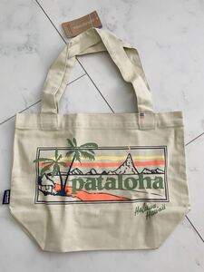 新品 　patagonia パタゴニア pataloha パタロハ ハワイ限定 トート ハレイワ ハワイ エコバッグ　お散歩　ハレイワ店　ノース