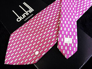 ♪今週の特売980円～♪0983W♪状態並品【dunhill】ダンヒル【装飾 dロゴ 柄】ネクタイ♪