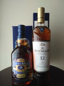 ★マッカラン12年ダブルカスク★シーバスリーガル18年ゴールドシグネチャー★700ml ★飲み比べ★