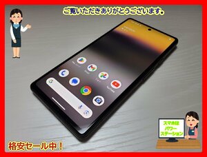 　★【47288WM】 完動品 au Google Pixel 6a チャコール 128GB SIMロック解除済 1円 ! 1スタ !