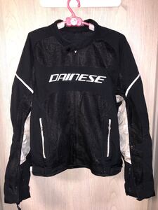 正規品 ダイネーゼ DAINESE メッシュジャケット JACKET ブラック系 ライディング アルメニア製 ロゴ 首 革製