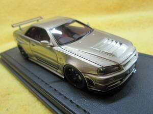 ignition model IG1611 1/43 Nismo R34 SKYLINE GT-R Z-tune Millennium Jade（ニスモ スカイライン ミレニアムジェイド