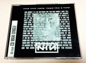 Nine Inch Nails(ナインインチネイルズ) 「Head Like A Hole」 US盤