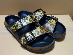 【タグあり】NEIGHBORHOOD PAPILLIO ARIZONA.LEO/B-SANDAL LEOPARD×BLACK 26.0cm 141GMPPN-FW01