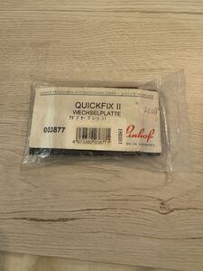 【未開封品】Linhof リンホフ QUIKFIX II クイックフィックス アダプタープレート II クイックシュー ドイツ製