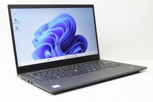 1円スタート ノートパソコン Windows11 ハイスペック Lenovo ThinkPad X1Carbon 2019 第8世代 Core i7 SSD256GB メモリ8GB カメラ 14インチ