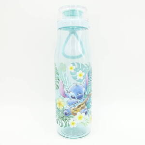 リロ＆スティッチ スティッチボトル 739ml/24㎝/水筒/プッシュボタン式/未使用/ディズニー Disney/ディズニーストア/11734