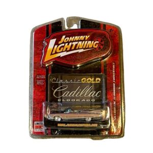 【新品未開封】 JOHNNY LIGHTNING ジョニーライトニング 1969 classic Gold キャデラック エルドラド 1/64 自動車 ミニカー 玩具 おもちゃ