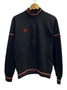 adidas◆70s/W.GERMANY/西ドイツ/トラックジャケット/ポリエステル/BLK