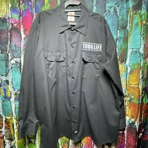 Dickies ディッキーズ 長袖シャツ オーバーサイズ size XL