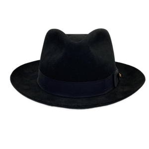 ステットソン STETSON ハット 587 1/4 コットン 黒 帽子