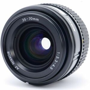 ☆美品・完動☆NIKON AF NIKKOR 35-70mm F3.3-4.5 ニコン ズームレンズ☆保証付☆S461