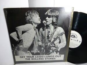 ★ローリング・ストーンズ★THE ROLLING STONES/GET YOUR LEEDS LUNGS OUT(1979 EXCITABLE RECORDWORKS:4511・1/BOOT LP/ブート/VINYL