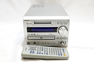 ■動くけどジャンク扱い！即決！ONKYO FR-9GXDV CD MD DVD コンポ オンキョー