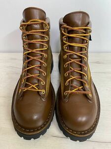 33234★美品★白タグ Danner ダナーライトIIIブーツ ゴアテックスGORE-TEX ブラウン★カーキUS7.5EE(25.5〜26.0)30420 30440