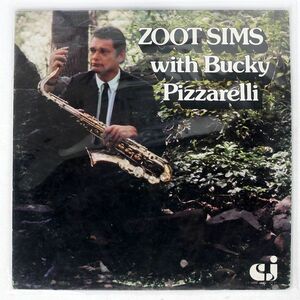 米 ZOOT SIMS/WITH BUCKY PIZZARELLI/CLASSIC JAZZ CJ21 LP