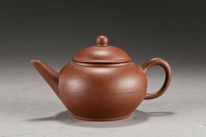 【華】某有名収集家買取品 時代物 中国伝来 孟臣在銘 紫砂 急須 茶壷 茶煎道具 古美術 骨董品 YA230698283-PQ