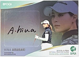 【新垣比菜/10枚限定】2023 EPOCH JLPGA 女子プロゴルフ ROOKIES & WINNERS ホロパラレル 直筆サイン 06/10