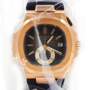 パテックフィリップ （PATEK PHILIPPE）ノーチラス クロノグラフ 5980R-001 18Kローズゴールド 腕時計 メンズ