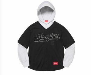 Supreme Baseball Jersey Hooded Sweatshirt シュプリーム パーカー フーディー ベースボール シャツ スエット