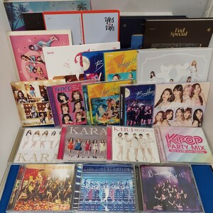 ★韓国 アイドル ダンス グループ★CD/DVD/フォトブック★23点セット/まとめて★TWICE/IZ*ONE/少女時代/KARA/K-POP PARTY MIX★